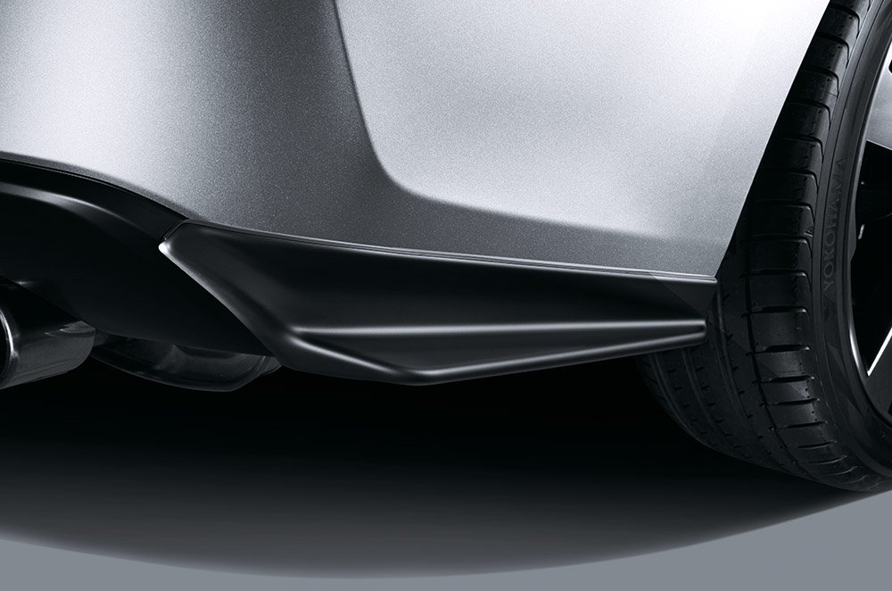 STI Rear Side Under Spoiler