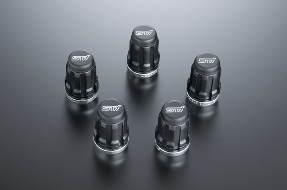 Wheel Lock Nut Set (black)