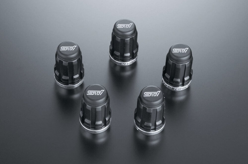 Wheel Lock Nut Set (black)