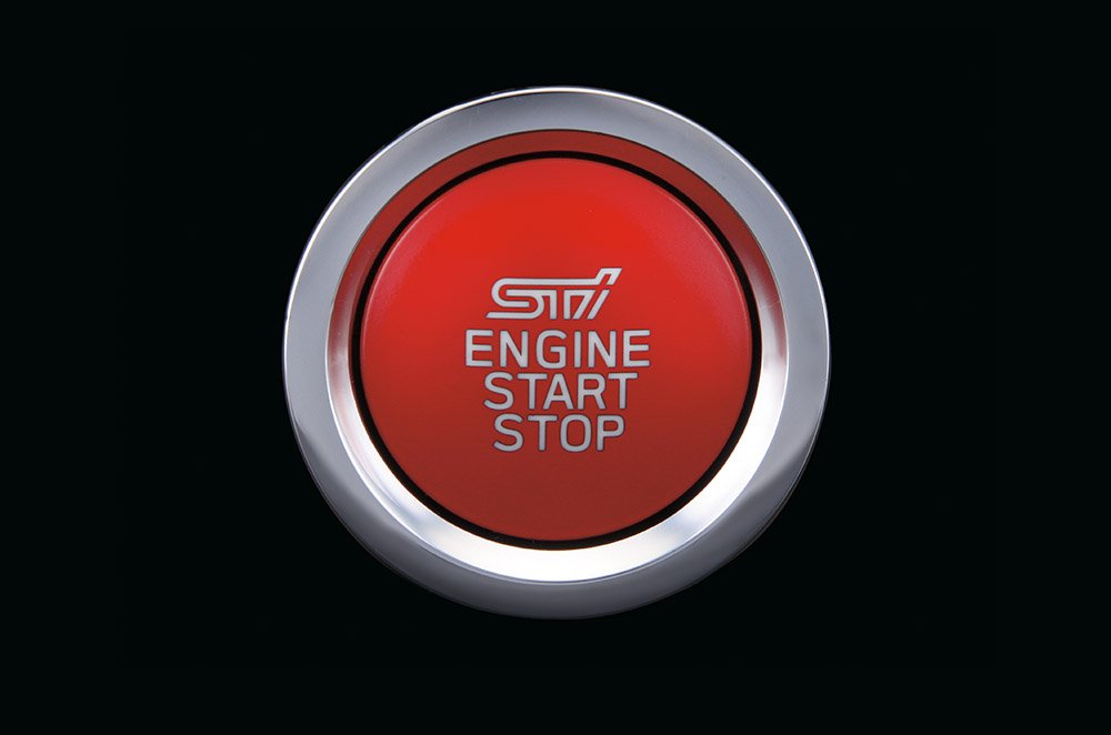 Push Start Engine Switch (Red)
