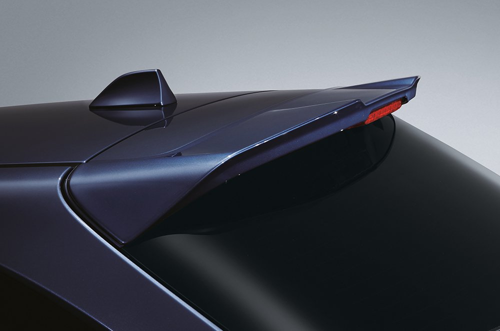 Roof Spoiler*  (STI Roof End Spoiler cannot be fitted)