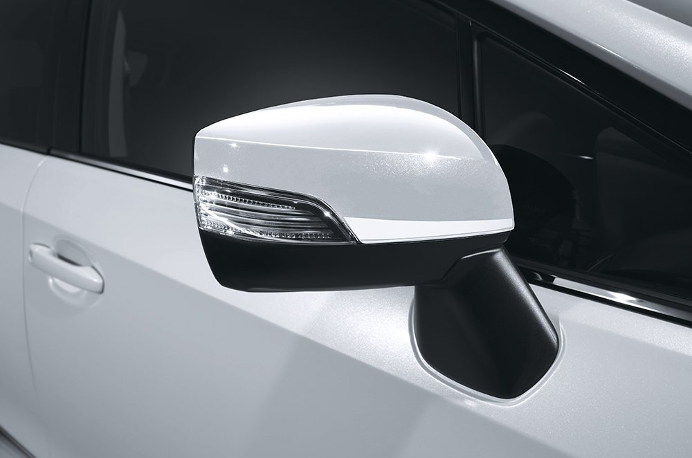 Door Mirror Stripe (white)