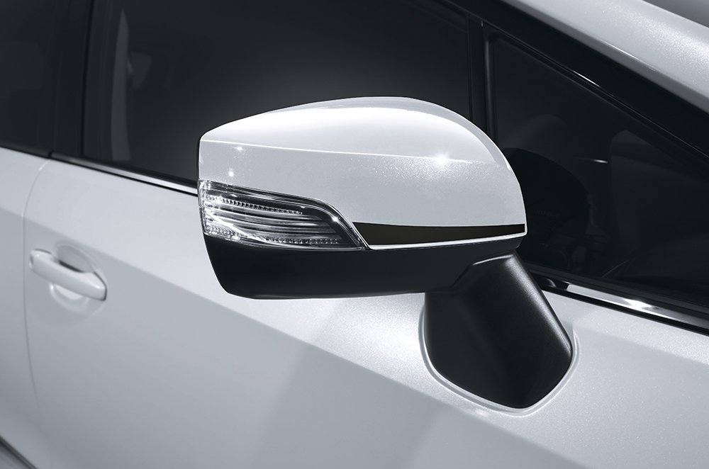 Door Mirror Stripe (black)