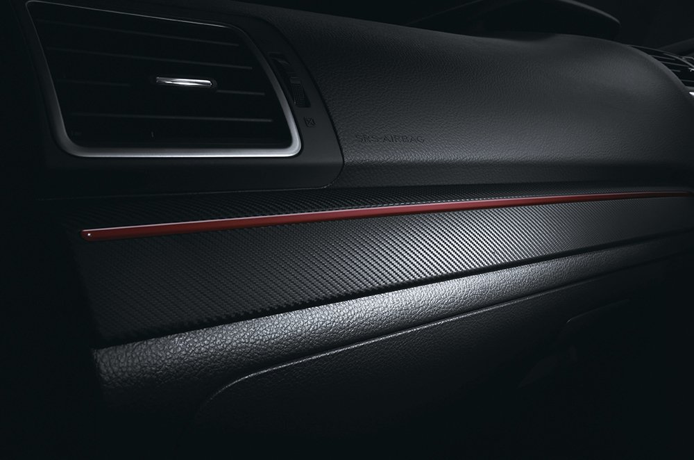 Matte Carbon Dash Panel Interior Trim - Bordeaux