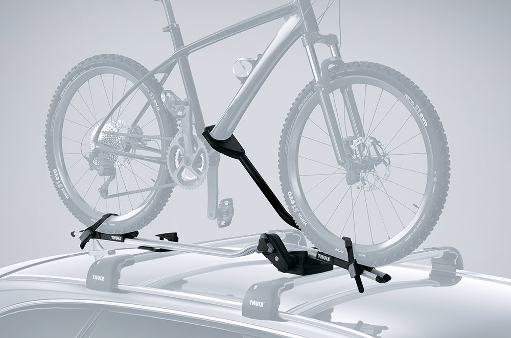 Bicycle Holder - Silver (Upright)