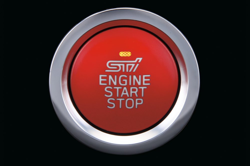 Push Start Engine Switch (Red)