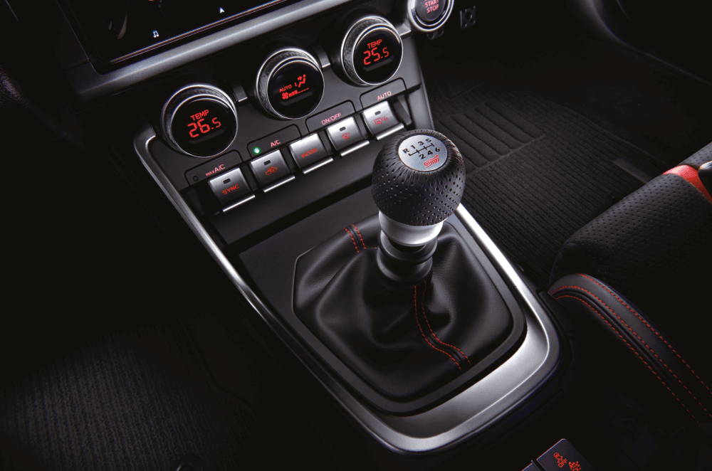 STI Leather Gear Knob