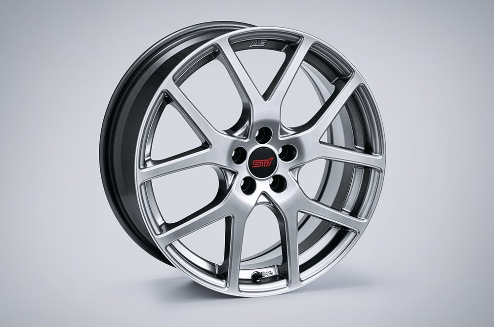 STI ENKEI Alloy Wheel Set (4) - 18in (Silver)