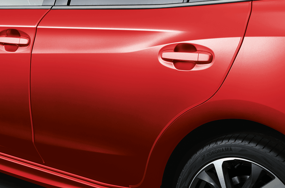 Door Edge Moulding - Red (2 required)