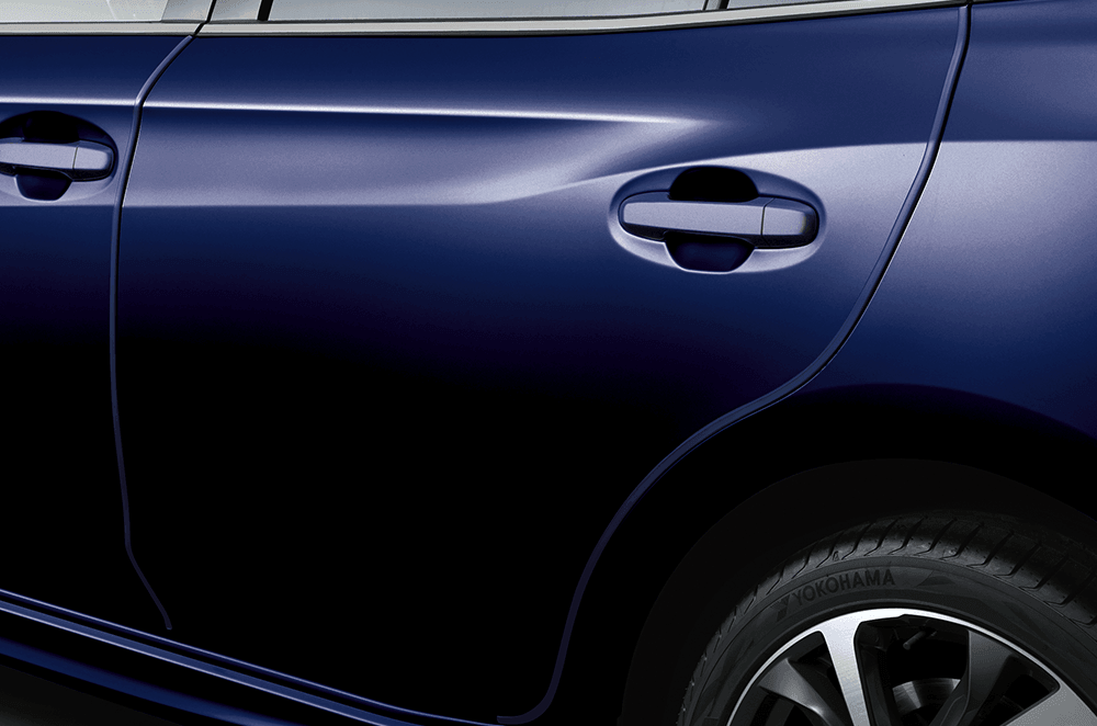 Door Edge Moulding - Dark Blue (2 required)