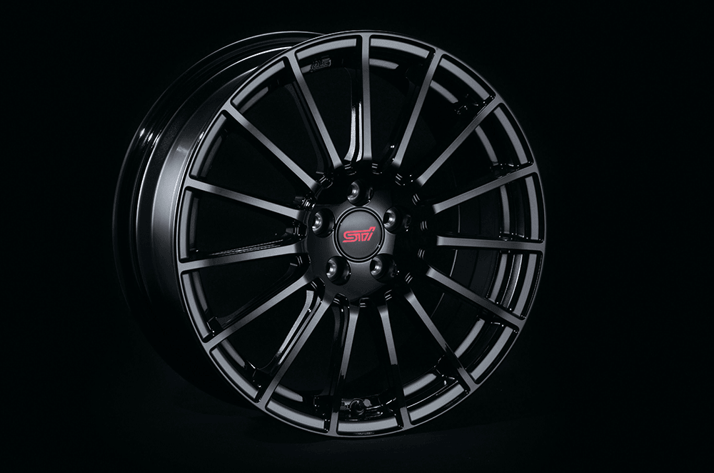 STI Alloy Wheel Set 18in – Black (set of 4)
