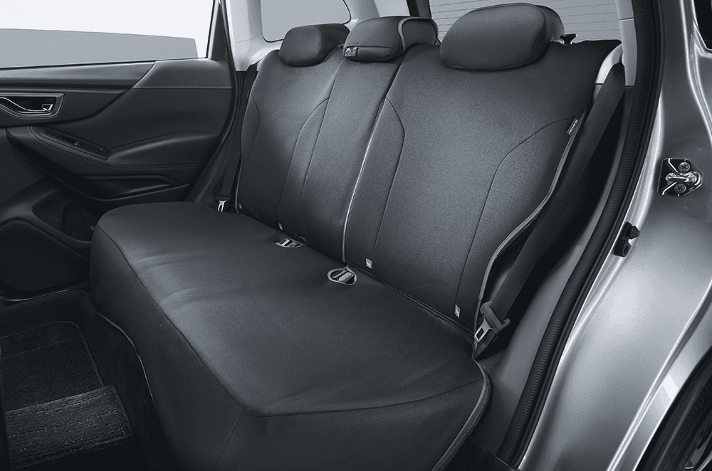 Rear Black All Weather Seat Cover