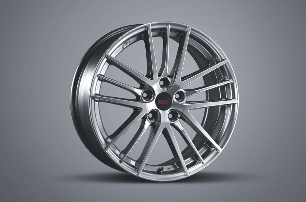 STI Alloy Wheel Set (4) - 18in (Silver)