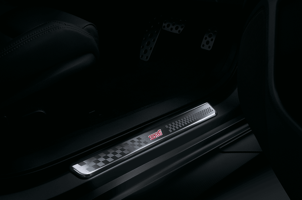 LED Side Sill Plates STI