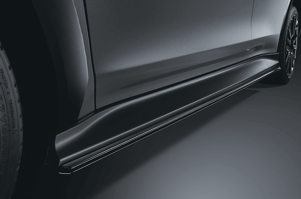 STI Side Under Spoiler (Black)