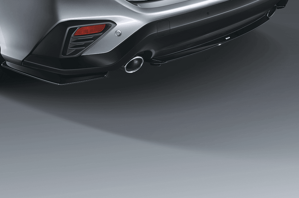 STI Rear Under Spoiler BLK WGN