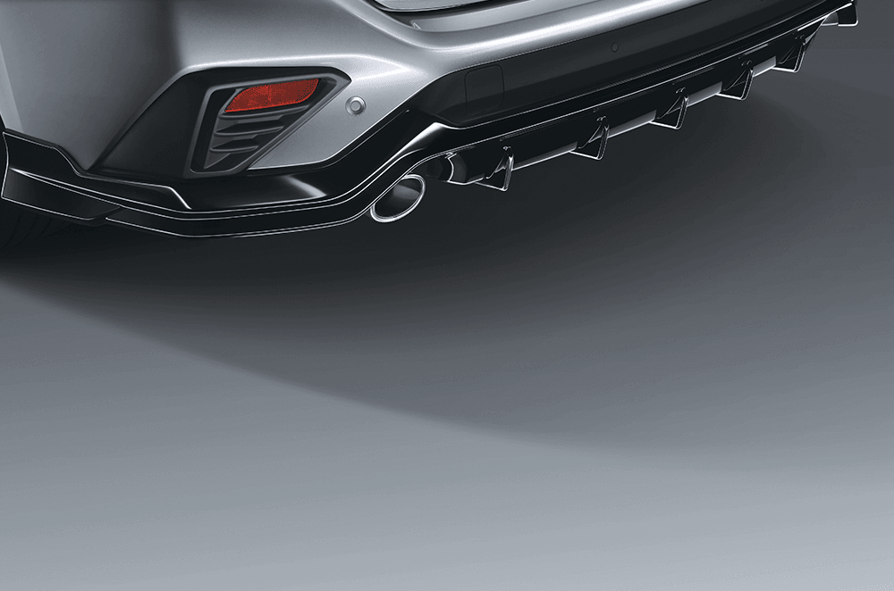 Rear Under Diffuser (Black)