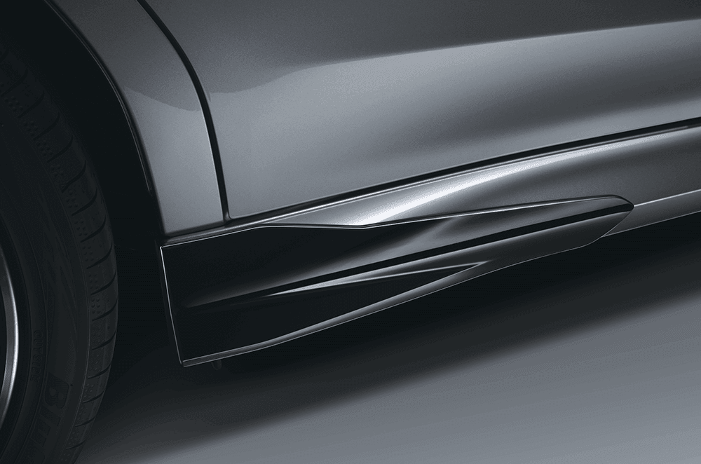 Side Under Spoiler (Black)