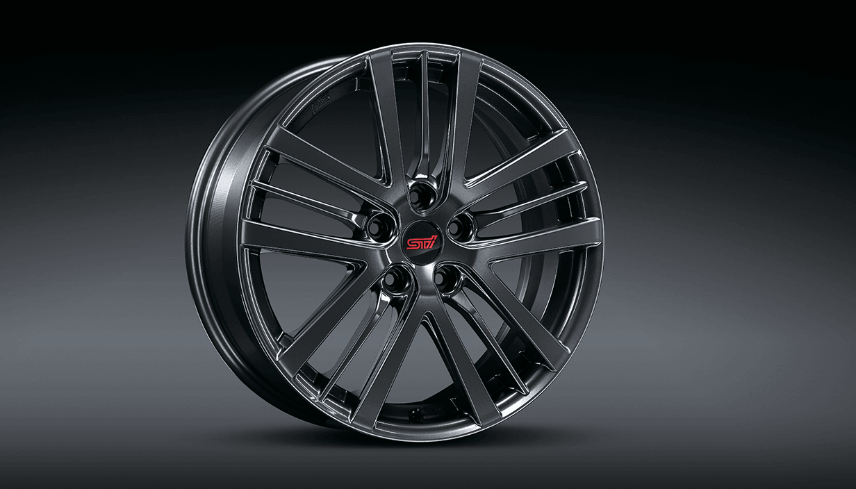 STI ENKEI Alloy Wheel Set (4) - 17in (Gun Metal)