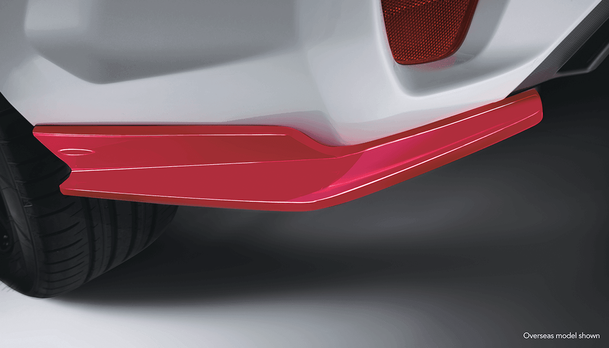Sti Rear Under Spoiler Subaru Impreza Accessories | Subaru Australia