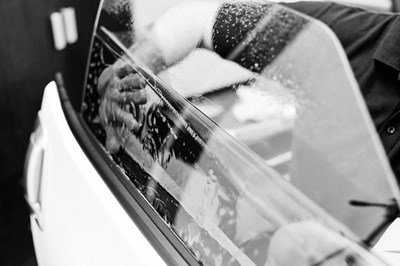 Aftermarket 2 Front Window Tint