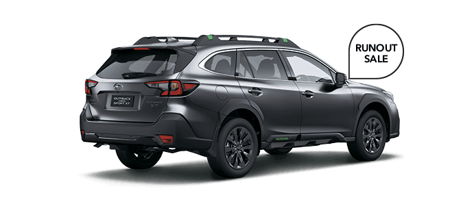 Rear View of Brilliant Bronze Metallic Subaru Outback