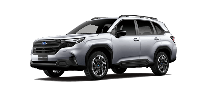 Crystal White Pearl Subaru Forester