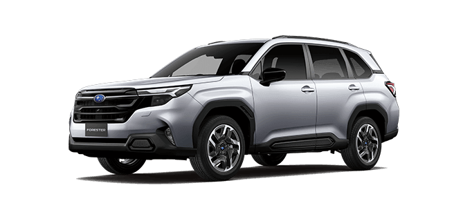 Crystal White Pearl Subaru Forester